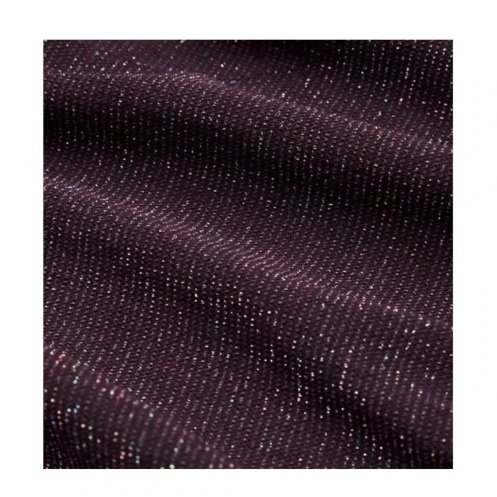 Swiftly Tech Long-Sleeve Shirt 2.0 Hip Length 10 Balck Plum/Rainbow‎ Lurex NWT